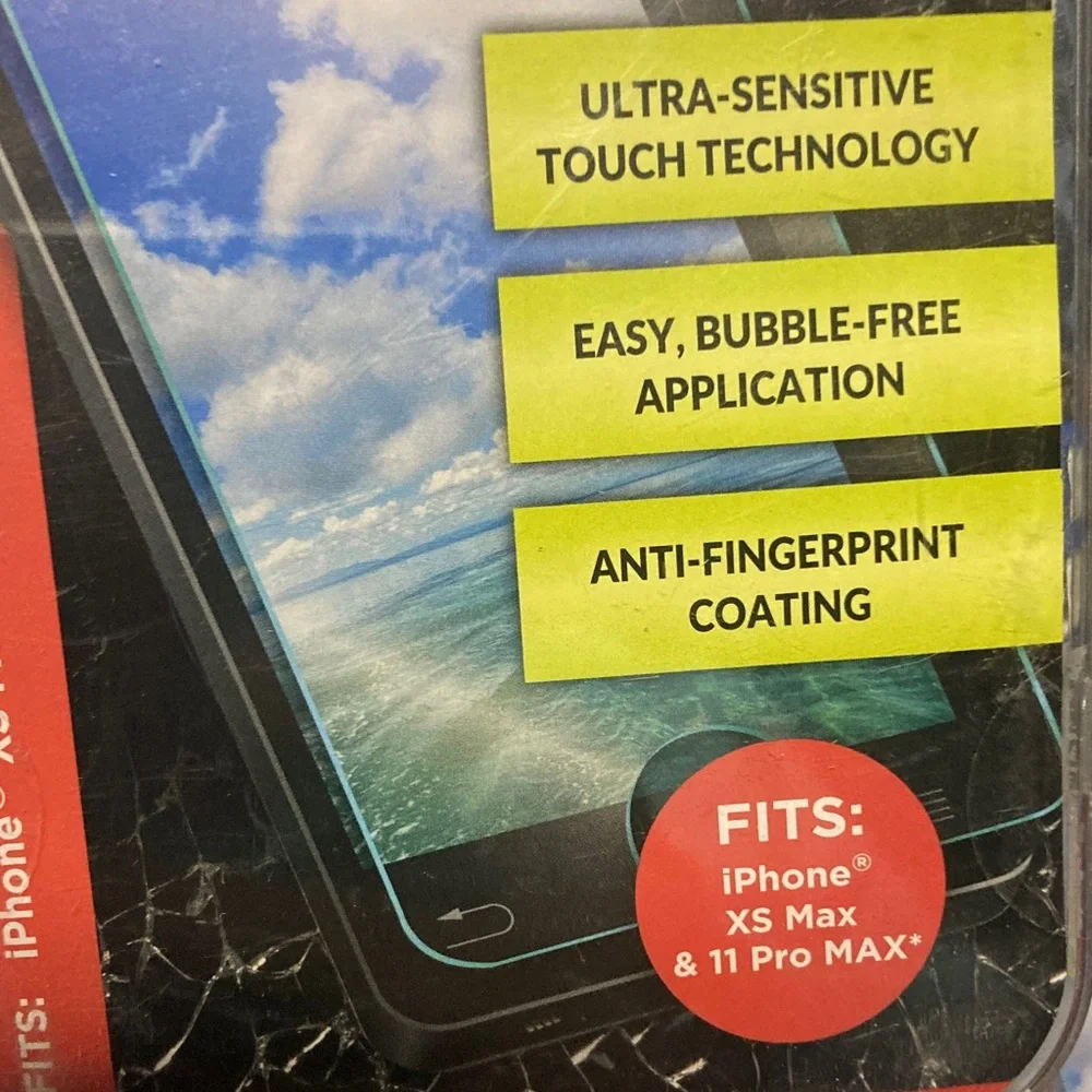 Tempered Glass Screen Guard for iPhone XS Max & 11 Pro Max - Set of 2